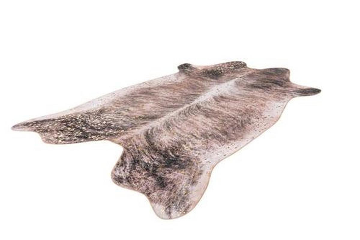 Kunstfell Western Dunkelbraun 160x220 cm - Dunkelbraun, Basics, Textil (160/220cm) - Kayoom