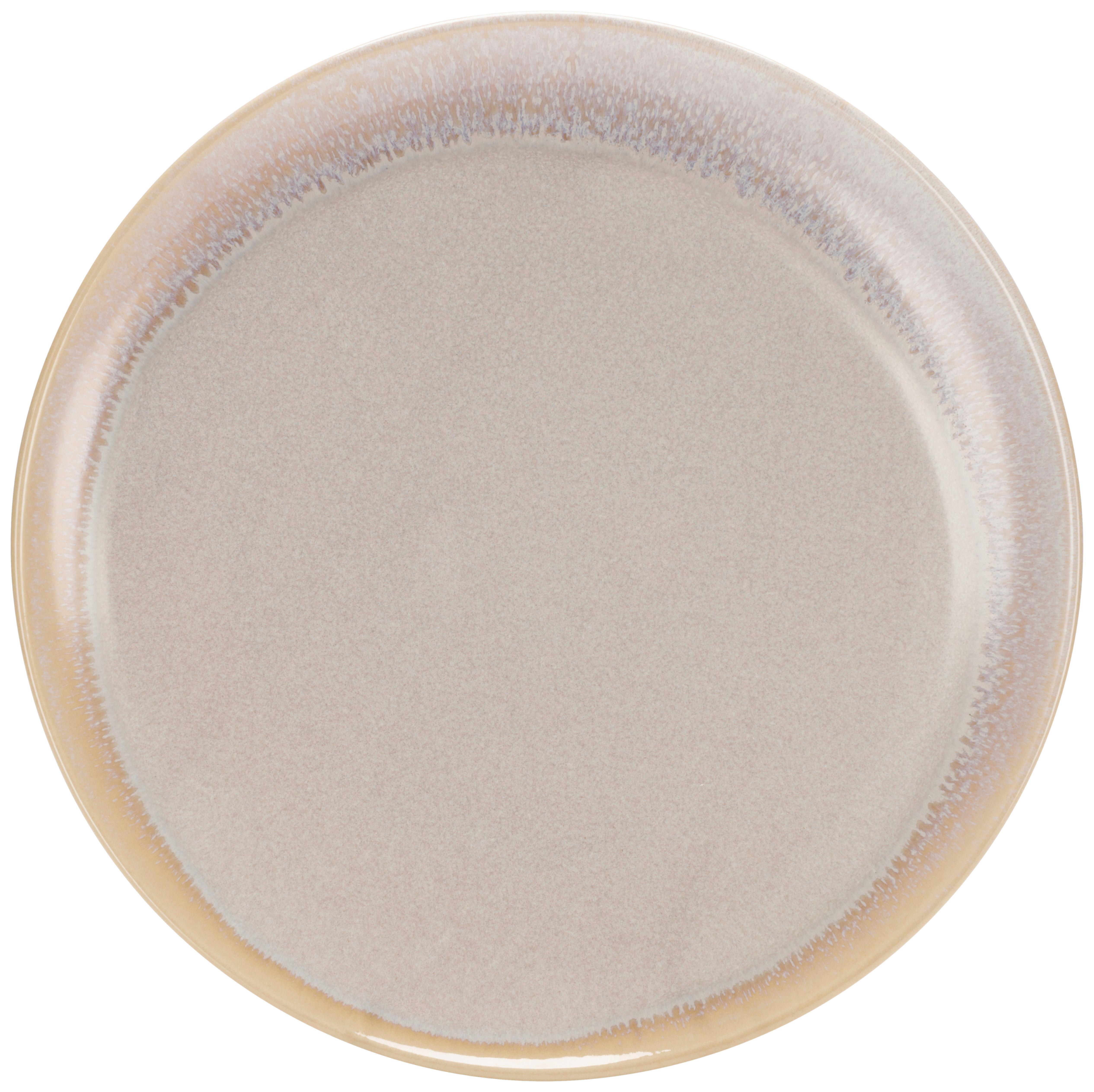 Lapostányér Christina - bézs, Basics, kerámia (26cm) - James Wood