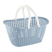 Nákupný košík ANNA - pastelová modrá, Konventionell, plast (31/22/44cm) - Mömax