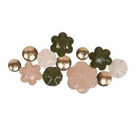 Wanddeko Christina - Beige/Goldfarben, KONVENTIONELL, Metall (89/7/41cm) - James Wood