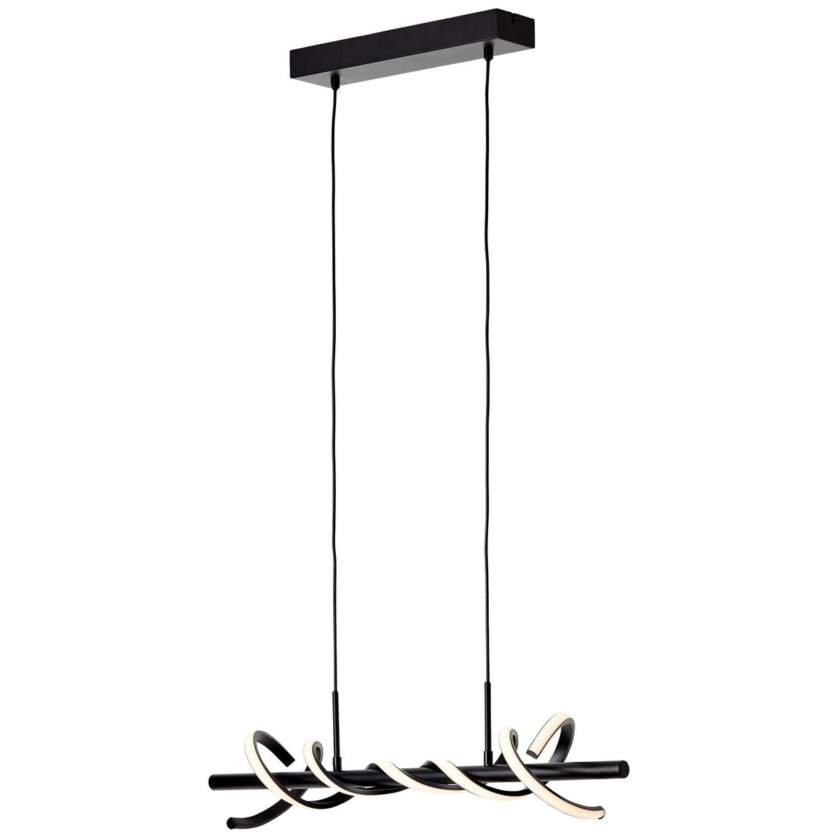 Led-pendelleuchte G99818/06 Amalie - Schwarz, Design, Kunststoff/Metall (75,5/18/150cm) - Brilliant