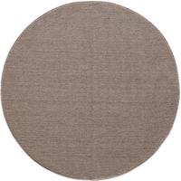 Webteppich Loom 120 X 120 4300 Brown - Braun, Basics, Textil (120cm) - Novel