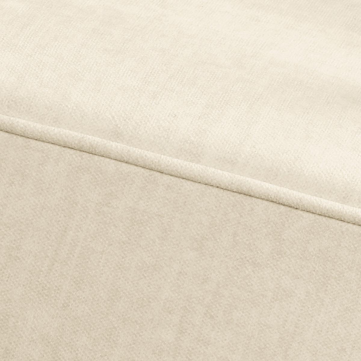Schlafsofa Laura Creme, B: 218cm - Creme/Braun, Design, Textil (218/74/91cm) - P & B