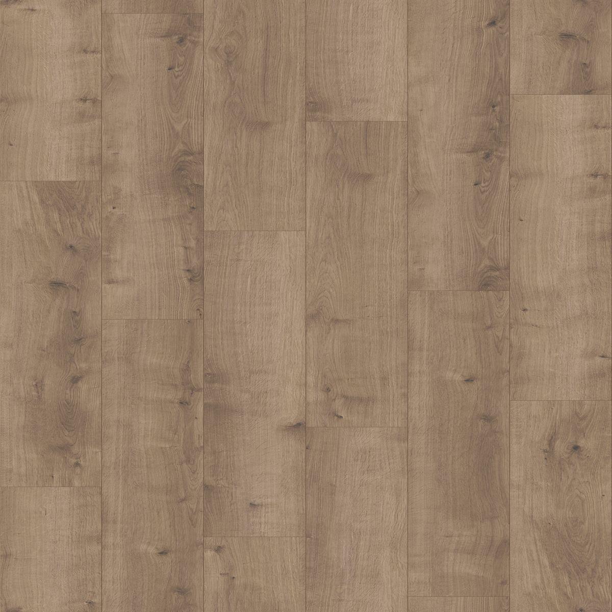 Designboden Eichefarben /Dunkelgrau Landhausdiele Stärke 8mm - Eichefarben/Dunkelgrau, Basics, Holz/Kunststoff (128,5/19,4/0,8cm) - Parador