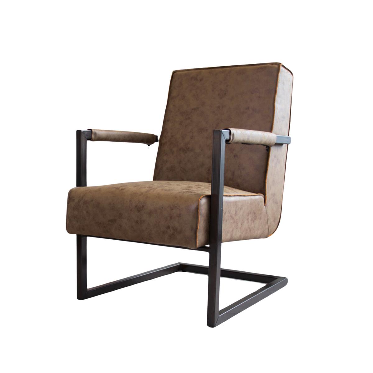 Sessel Tyler Grün, B: 62 Cm - Schwarz/Grün, MODERN, Textil (62/84/70cm) - MID.YOU