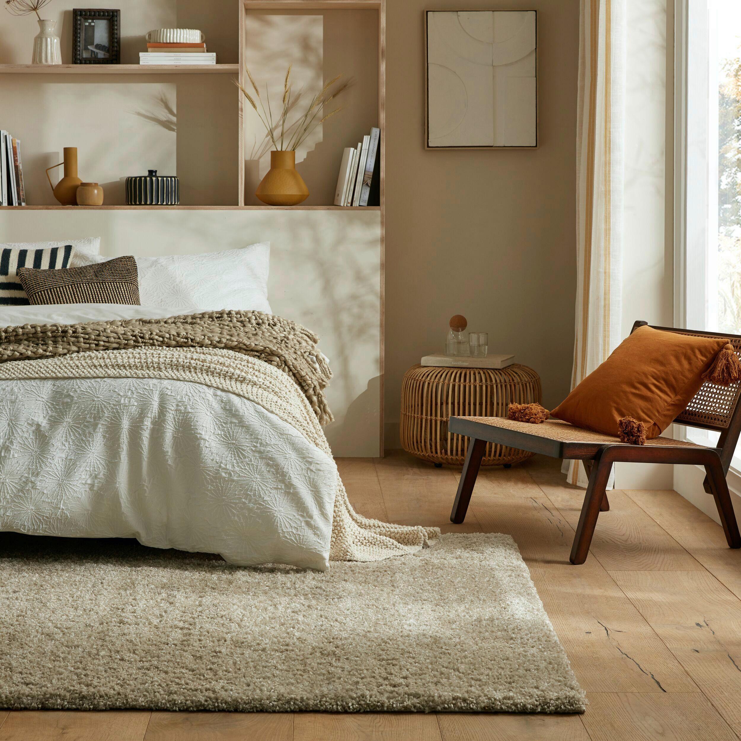 Shaggy Feather Soft Creme 160x230 - Beige/Creme, Basics, Textil (160/230cm)
