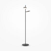 Stehleuchte Fad - Schwarz, Trend, Kunststoff/Metall (25/145cm) - MAYTONI