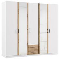 Kleiderschrank Despina - Weiß/Eiche Artisan, KONVENTIONELL, Holzwerkstoff (226/210/54cm)