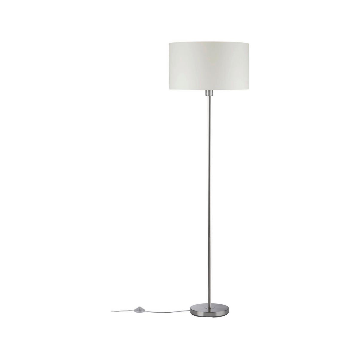 Stehlampe Tessa Dimmbar Creme Textilschirm - Creme, Design, Textil/Metall (45/160cm) - Paulmann