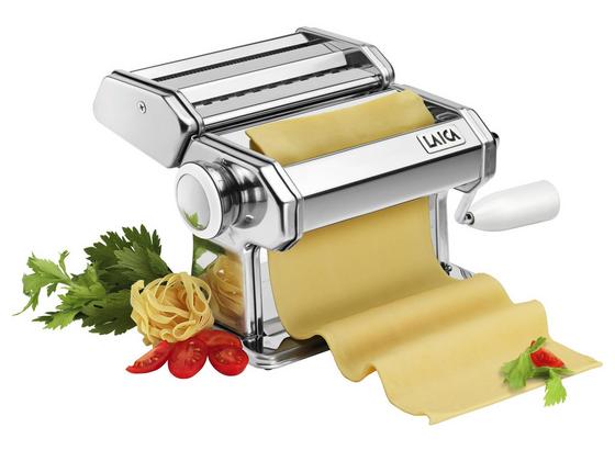 Nudelmaschine Laica Pasta Set - Silberfarben/Weiß, MODERN, Kunststoff/Metall Nudelmaschine Laica Pasta Set - Silberfarben/Weiß, MODERN, Kunststoff/Metall
