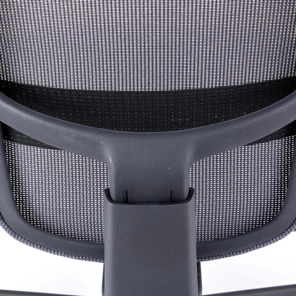 DREHSTUHL Minoro Grau B: 55cm - Schwarz/Grau, MODERN, Kunststoff/Textil (55/112/59cm) - MID.YOU