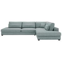 Sven Hellblau S: 332x244 cm - Schwarz/Hellblau, Design, Textil (332/244cm) - Livetastic