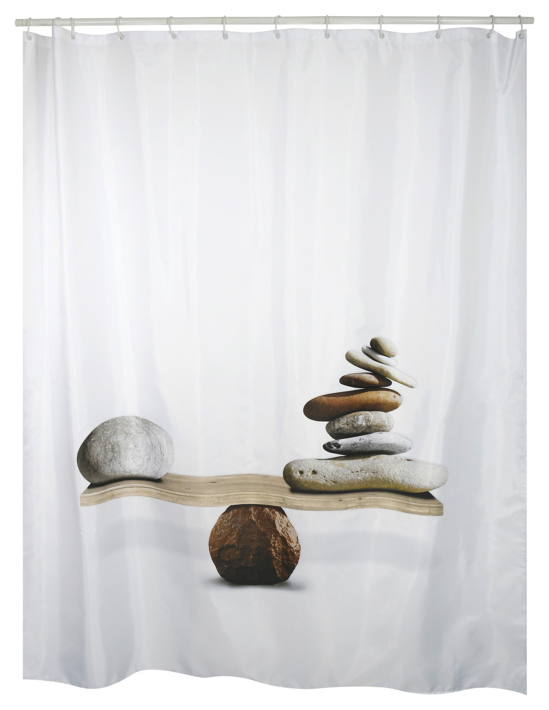 Duschvorhang Spirit - Multicolor, KONVENTIONELL (180/200cm) - Spirella