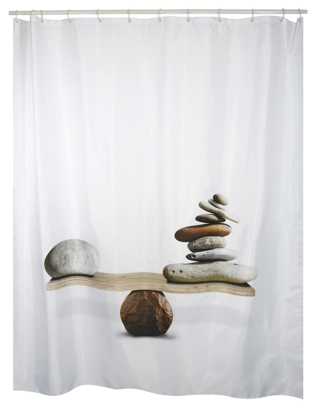 Duschvorhang Spirit - Multicolor, KONVENTIONELL (180/200cm) - Spirella