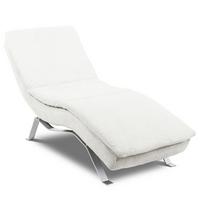 RELAXLIEGE Creme B: 65 cm - Silberfarben/Creme, Design, Textil (65/95/171cm) - Celina Home
