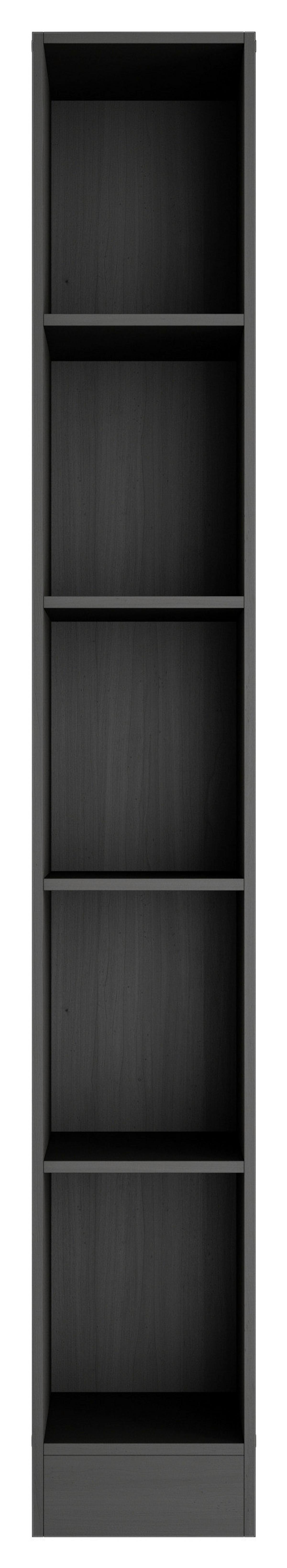 Regal Meran B: 30 cm Grau - Grau, LIFESTYLE, Holzwerkstoff (30/200/60cm) - Held