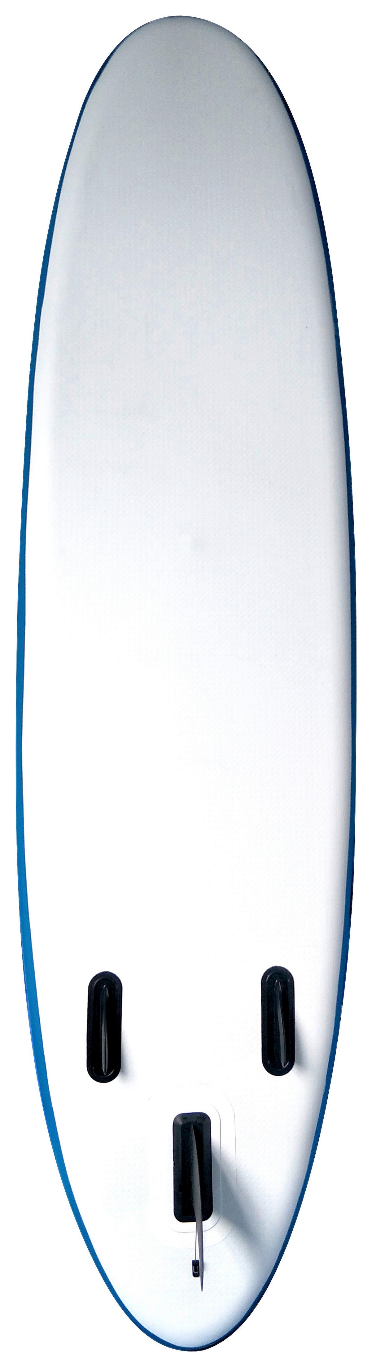 Stand Up Paddle Aufblasbar Mit Segel Multicolor/weiß - Multicolor/Weiß, Basics, Kunststoff/Metall (290/76/15cm)