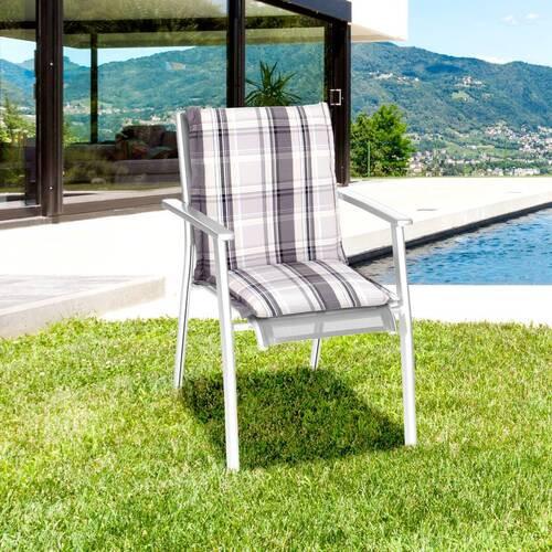 Auflage für Sessel Atika 100x52x8 cm Beige - Beige, Basics, Textil (100/52/8cm) - Gardenson