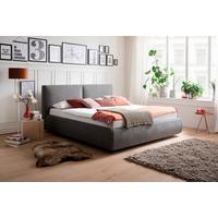 Polsterbett Atesio 180x200cm Anthrazit - Anthrazit, MODERN, Textil (180/200cm) - Livetastic