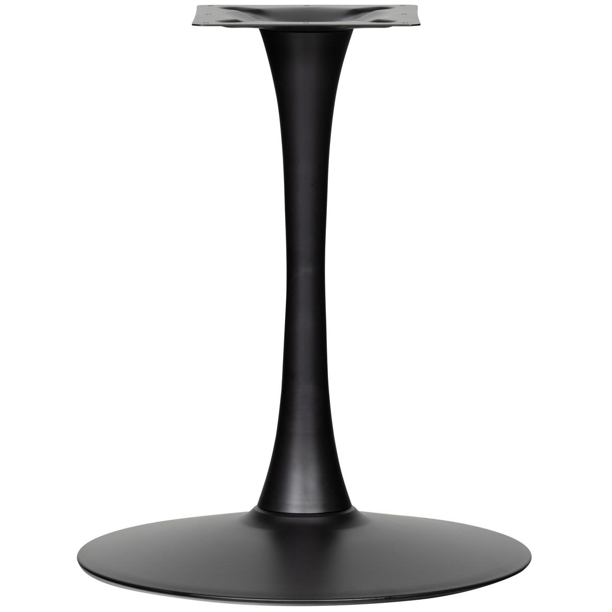 TISCHGESTELL Tablo Schwarz L: 60cm - Schwarz, MODERN, Metall (60/60/72cm) - Livetastic