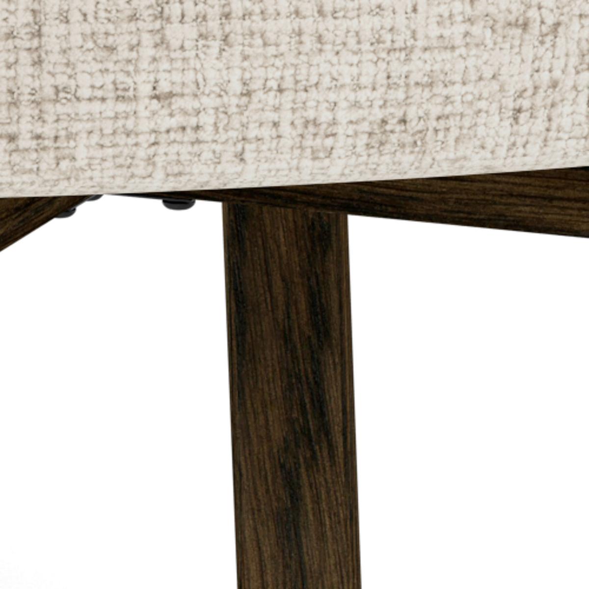 STOLIČKA DARLENE - farba duba/béžová, Modern, kov/drevo (55,5/80,5/60cm) - MID.YOU