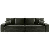 Bigsofa Be Relaxed - Anthrazit/Schwarz, MODERN, Textil (314/67/125cm) - MID.YOU