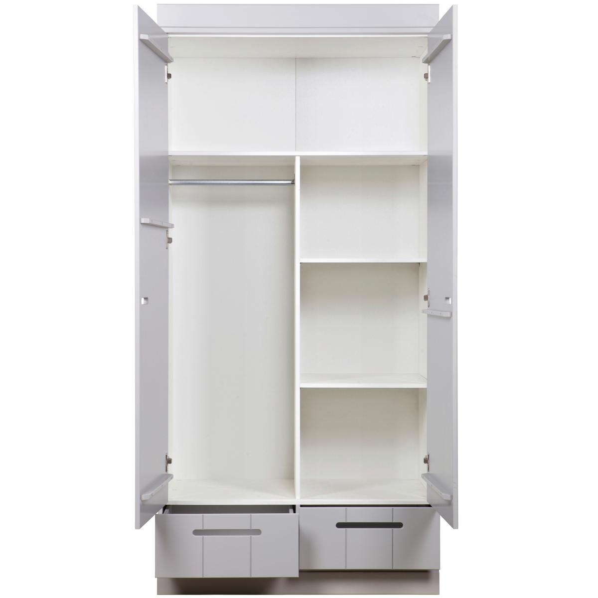 Inneneinteilung Connect, Weiß B: 55 Cm - Weiß, Design, Holzwerkstoff (55/121/3cm) - Livetastic