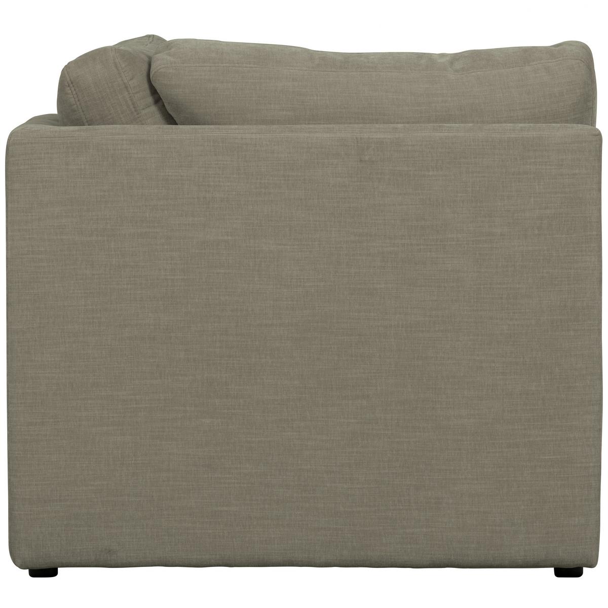Sofaelement Family Grau B: 96cm - Schwarz/Grau, Design, Textil (96/85/96cm) - Livetastic