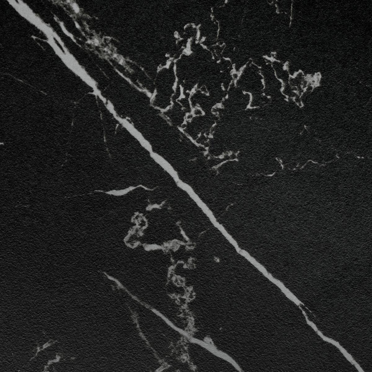 Esstisch Levi Keramik Schwarz, B: 120 cm - Schwarz, KONVENTIONELL, Keramik/Metall (120/76/80cm) - P & B