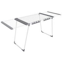 Wäschetrockner Metall/Kunststoff - Weiß/Grau, Basics, Kunststoff/Metall (113,5/90/62,5cm)