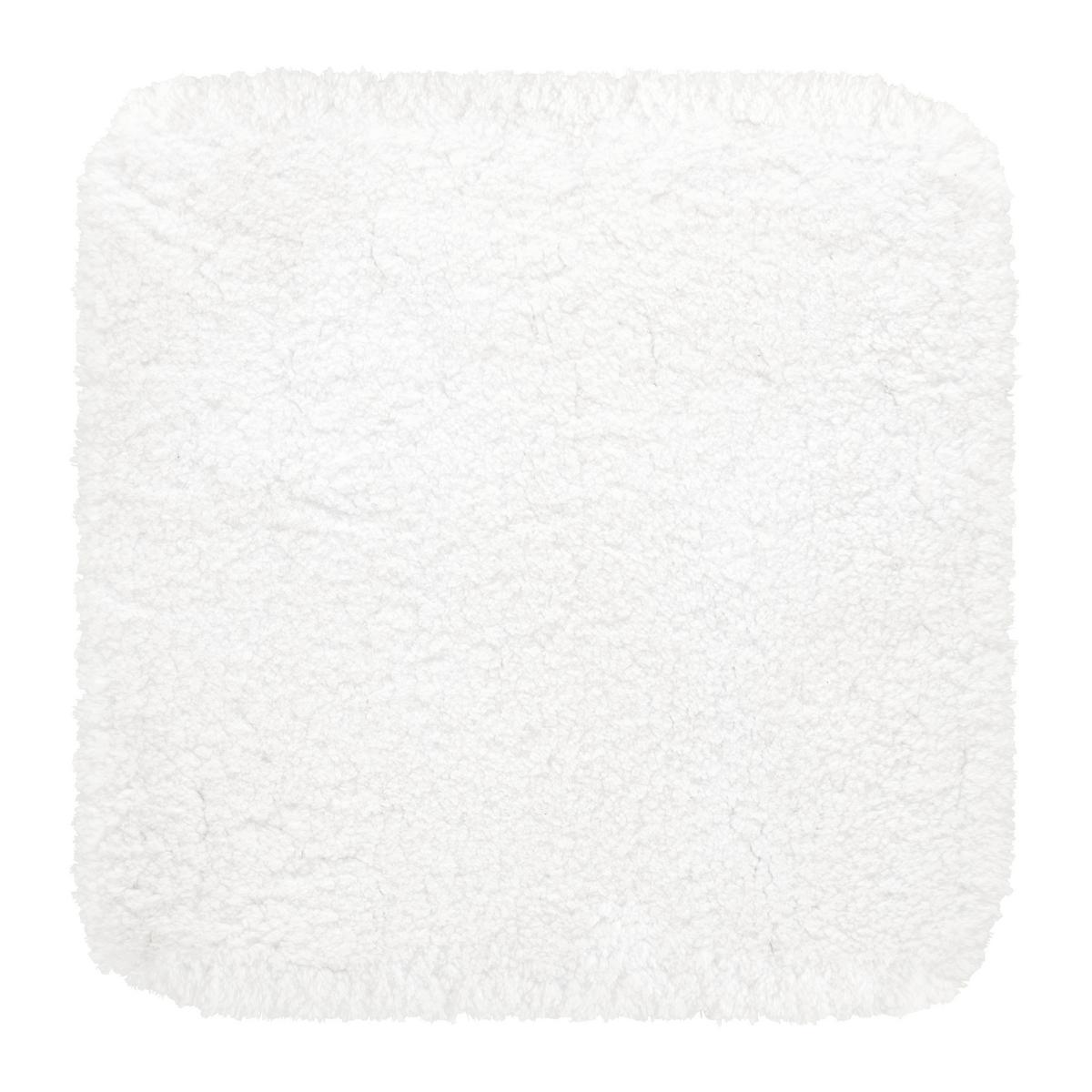 WC predložka Chris, 50/50cm, biela - biela, textil (50/50cm) - Premium Living
