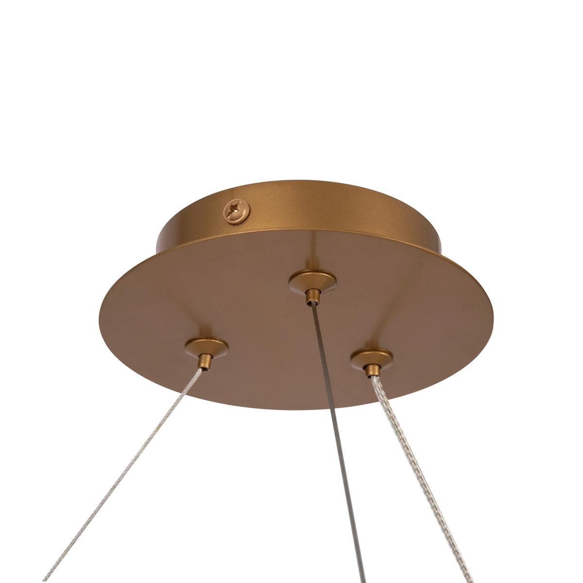 Pendelleuchte Balance - Goldfarben, Basics, Glas/Metall (81,2/32/81,2cm) - MAYTONI