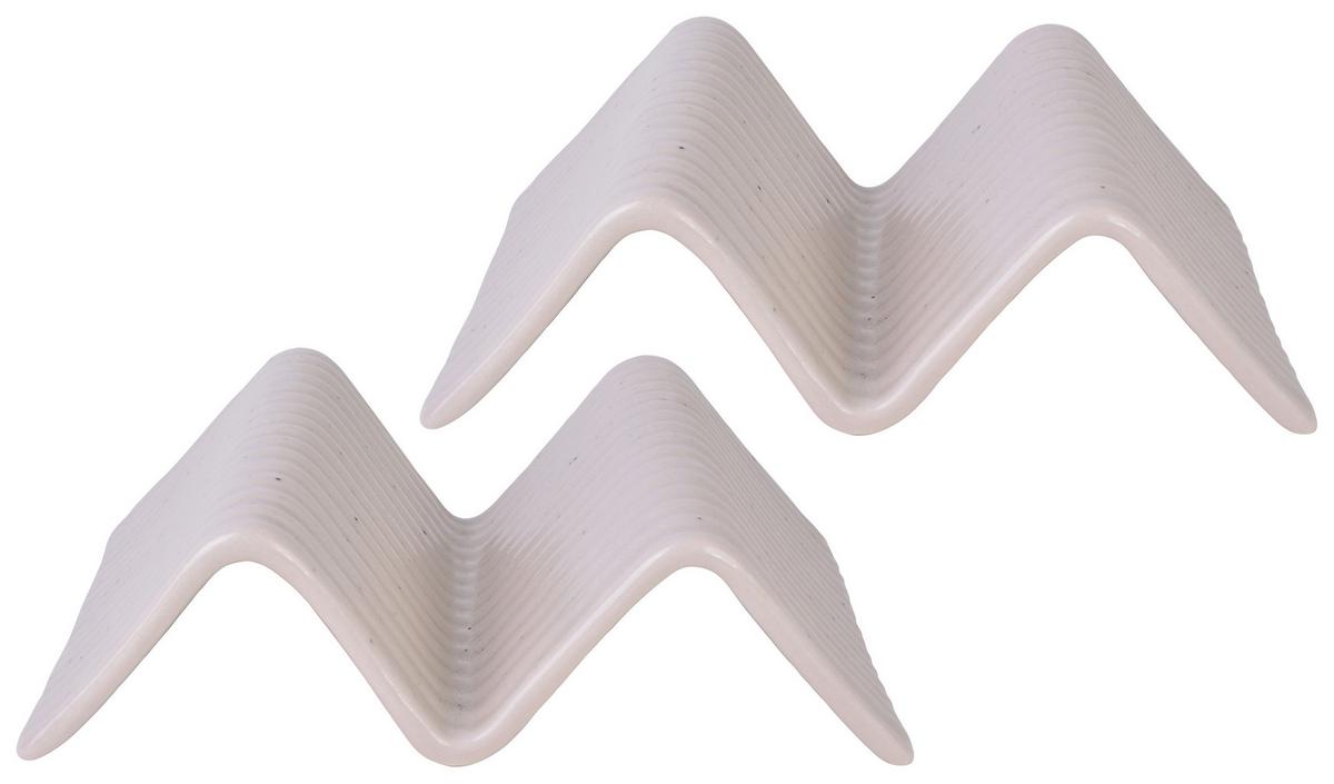 Servierschalenset Keramik Creme 2--Teilig. Bxh: 14,5x10,5 Cm - Creme, Basics, Keramik (14,5/10,5cm) - Creatable