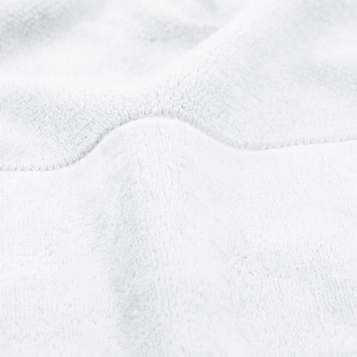 Gästehandtuch Bamboo Bambus 630 G/M2 Weiß 30x50 cm - Weiß, Basics, Textil (30/50cm) - Moeve