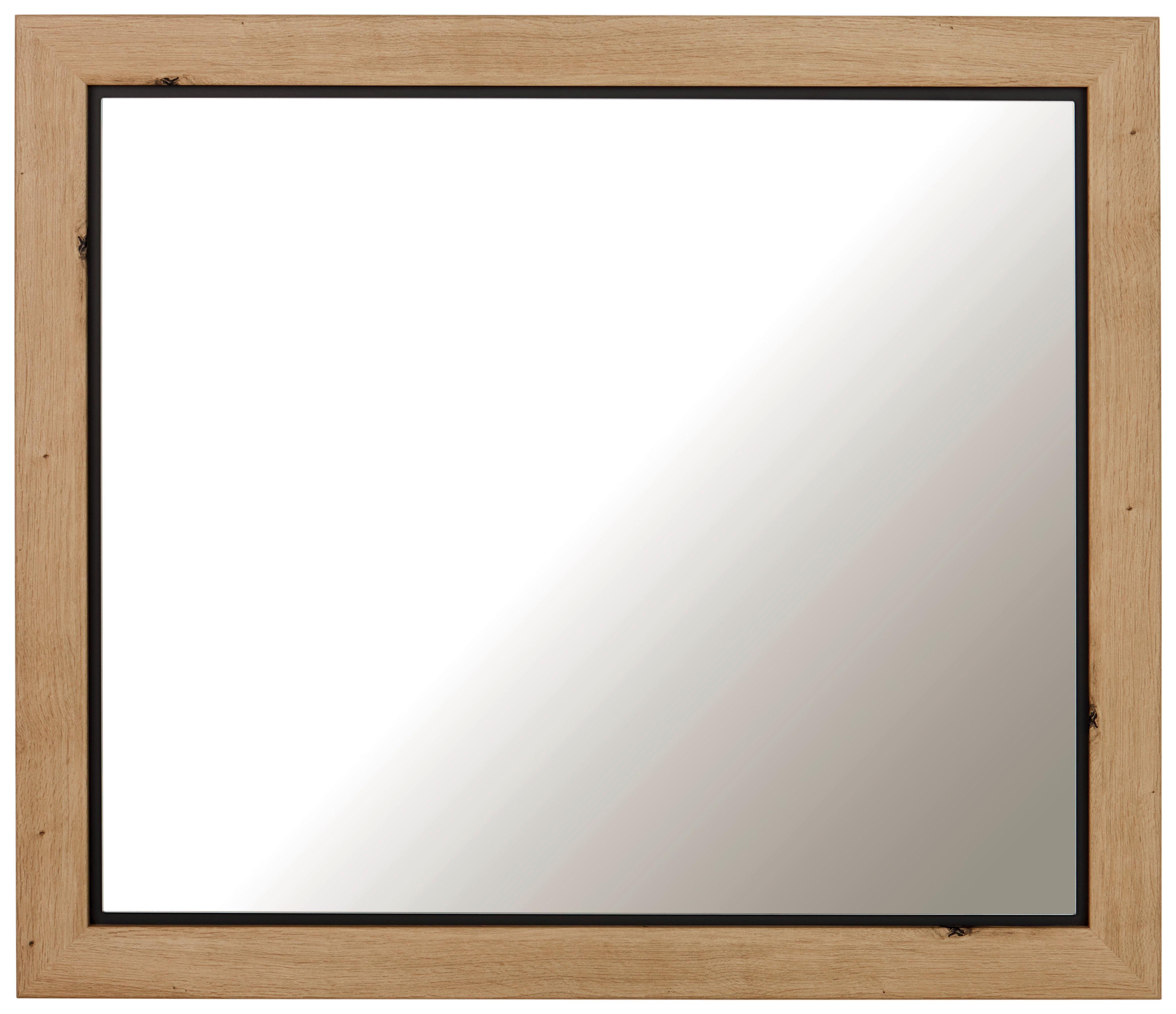 Spiegel Harvey - Eichefarben/Anthrazit, LIFESTYLE, Holzwerkstoff (87/76/2,5cm)