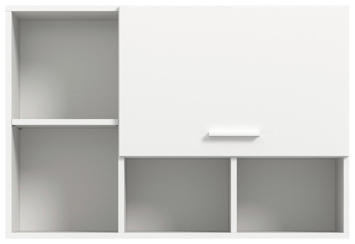 Hängeschrank Free Weiß B: 95cm - Weiß, Basics, Holzwerkstoff (95/64/34cm) - MID.YOU