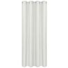 Vorhang Mit Ösen Barnaby 140x245 Cm Weiß - Weiß, KONVENTIONELL, Textil (140/245cm) - Ondega