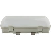 Led-deckenleuchte L: 30 Cm, Mit Bewegungsmelder - Hellgrau, Basics, Kunststoff (30/10,4/10,4cm)