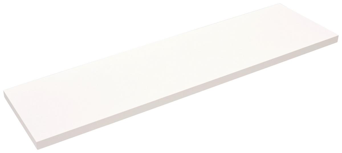 NÁSTĚNNÁ POLICE SKATE 80/20 - bílá, Moderní, kompozitní dřevo (80/1,8/20cm)