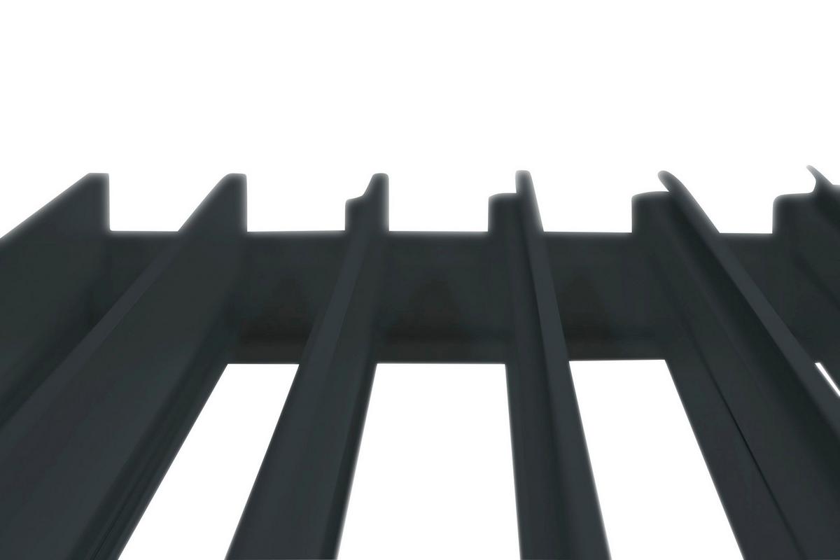 Pergola Deluxe 300x300cm Anthrazit - Anthrazit, MODERN, Metall (300/250/300cm) - Gardenson