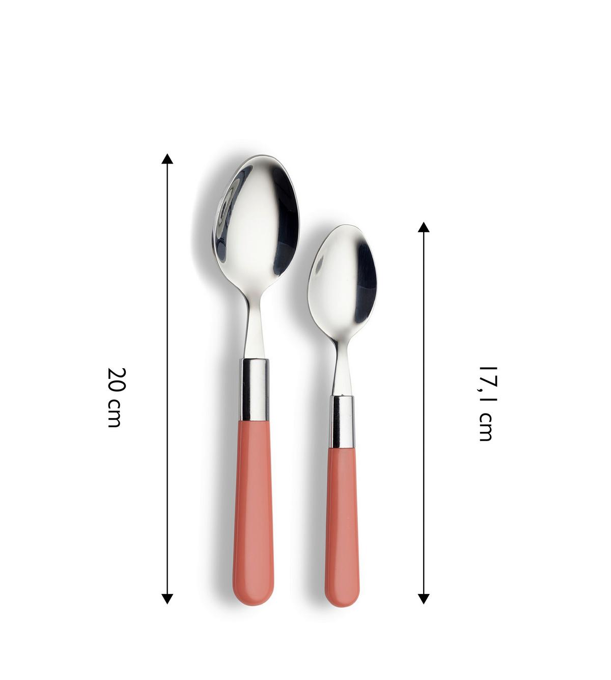 Besteckset Echtwerk Besteckset "bistro" - Rosa, Design, Metall - Echtwerk
