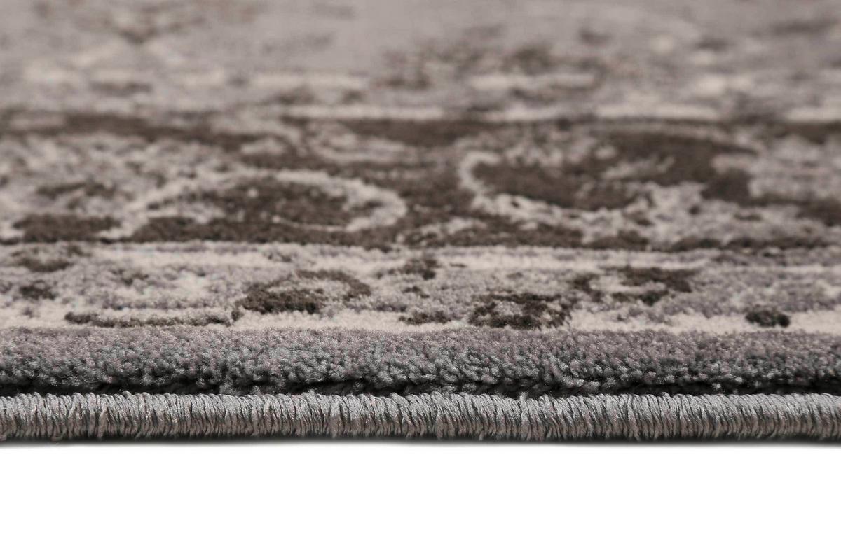 Webteppich Bristol - Grau, LIFESTYLE, Textil (80/150cm) - WECON HOME