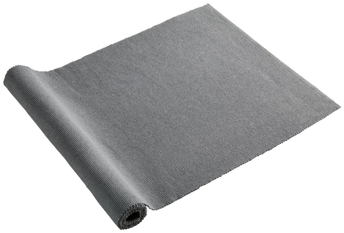 TISCHLÄUFER LIANNA - Anthrazit, MODERN, Textil (40/140cm) - Luca Bessoni