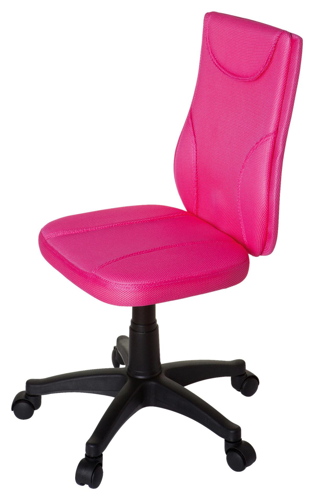 Jugenddrehstuhl Kiddy Base Pink - Pink, Basics, Kunststoff (46/84-94/40cm) - MID.YOU