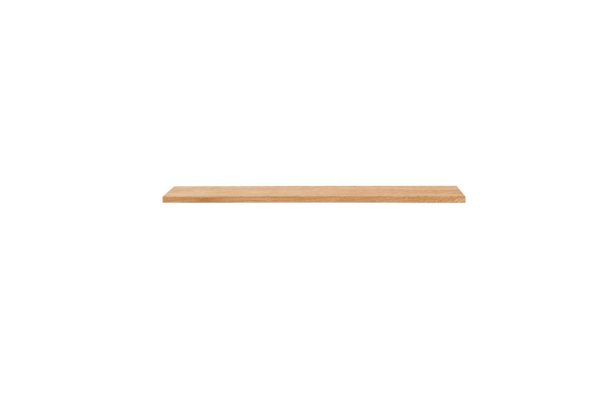 Wandboard 110cm Greno Wildeiche Massiv - Wildeiche, ROMANTIK / LANDHAUS, Holz (110/3/20cm)