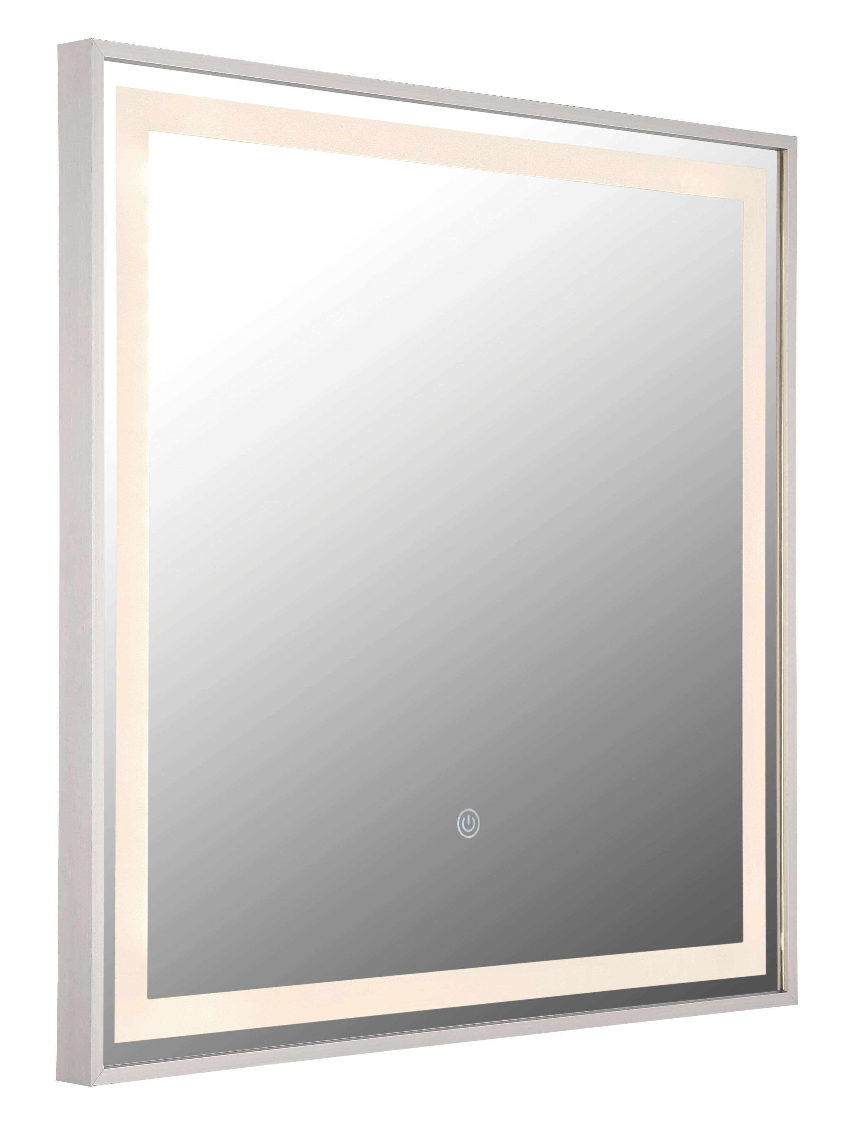 Leuchtspiegel 84037 - Basics, Glas/Kunststoff (50/2,8/50cm) - Globo