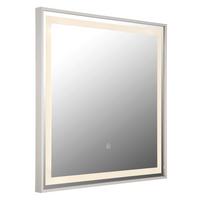 Leuchtspiegel 84037 - Basics, Glas/Kunststoff (50/50/2,8cm) - Globo