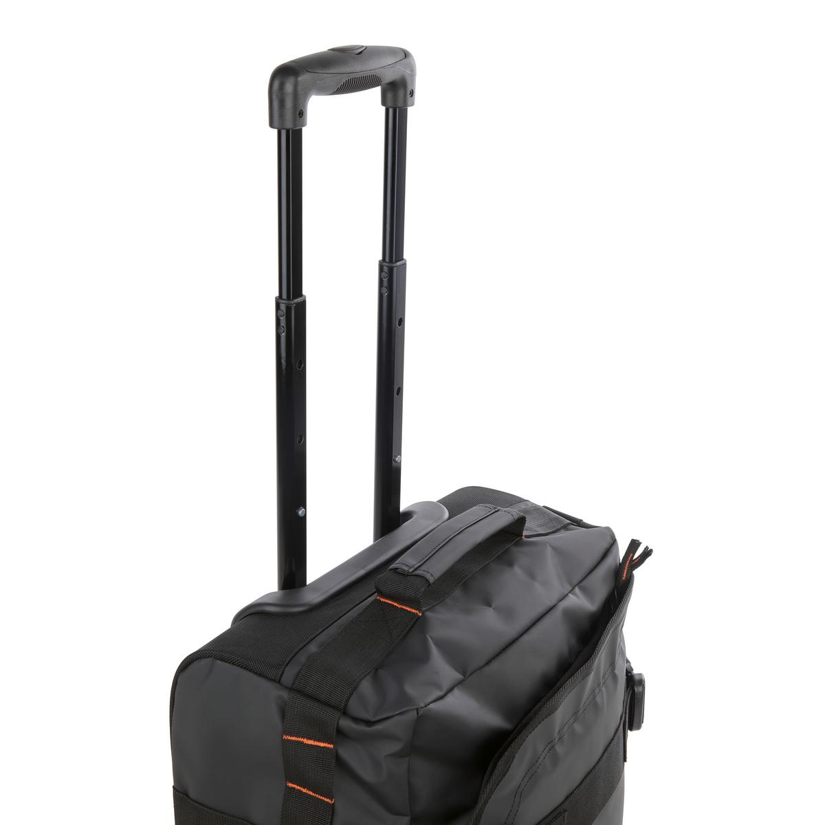 Reisekoffer Manchester 50l Aus Hochwertigem Tarp-Stoff - Schwarz, Basics, Kunststoff/Textil (38/55/23cm)