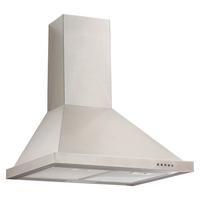 Dunstabzugshaube 6090-2H Edelstahlfarben B: 60 cm, Led - Edelstahlfarben, Basics, Metall (60/30/50cm) - PKM