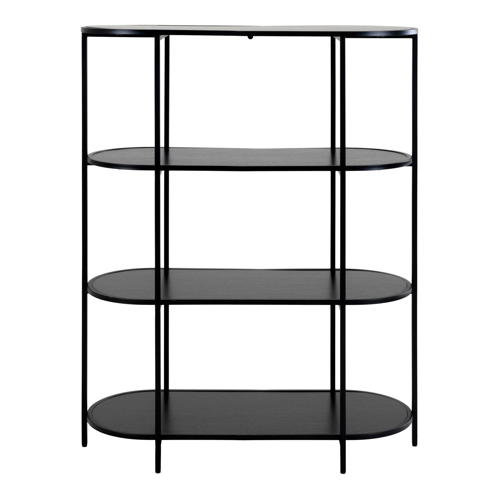 Standregal Vita Schwarz B: 85cm